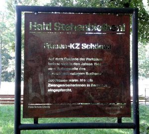 Gedenktafel in der Parkallee (GfZL)